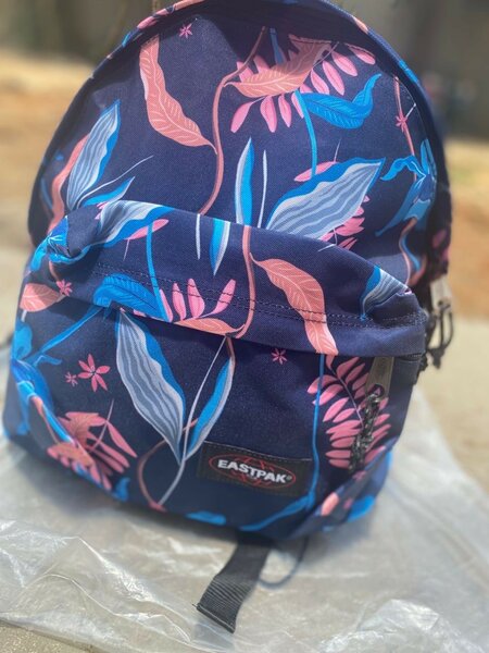 Sac à dos imprimé floral