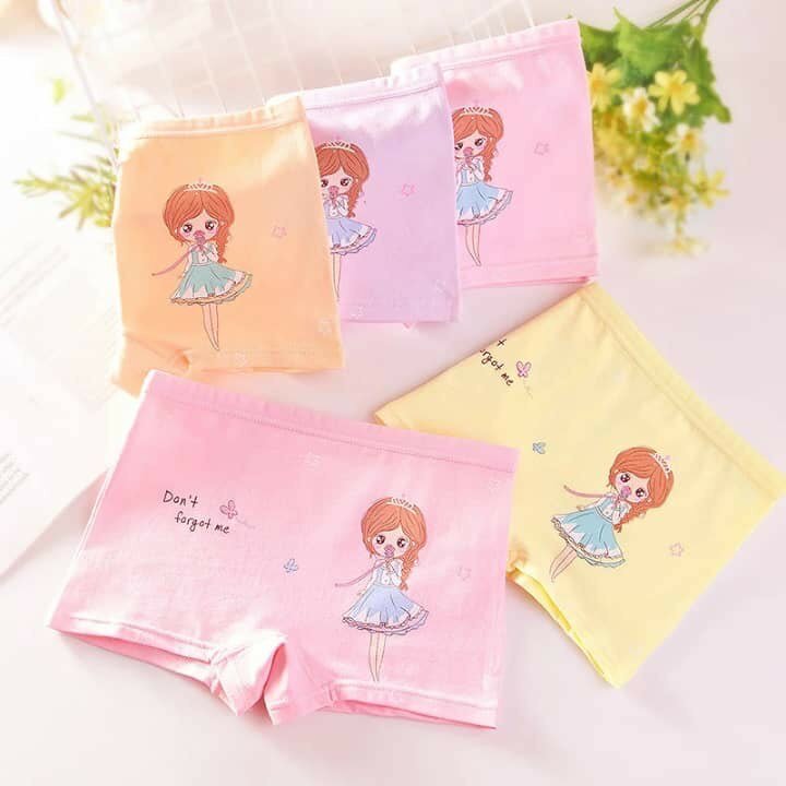 6 boxers enfant 100% coton