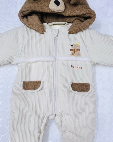 Детский комбинезон с капюшоном