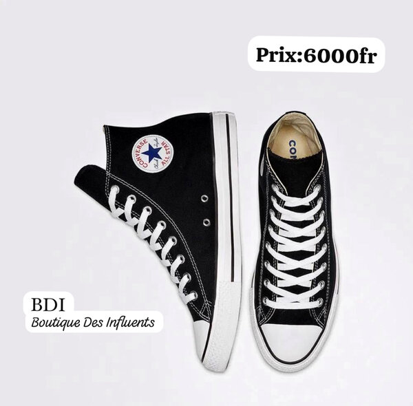 Baskets montantes Converse unisexes
