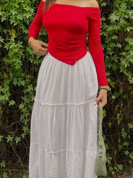 Jupe longue bohème élégante