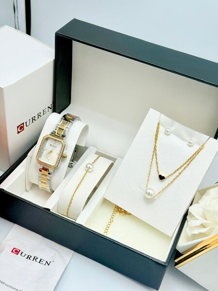 Ensemble Montre et Bijoux Chic