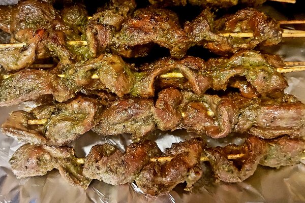 Brochettes de Gésiers Grillées