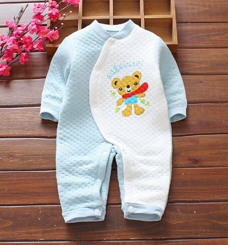 cozy baby romper