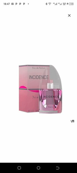 Parfum Incidence Femme