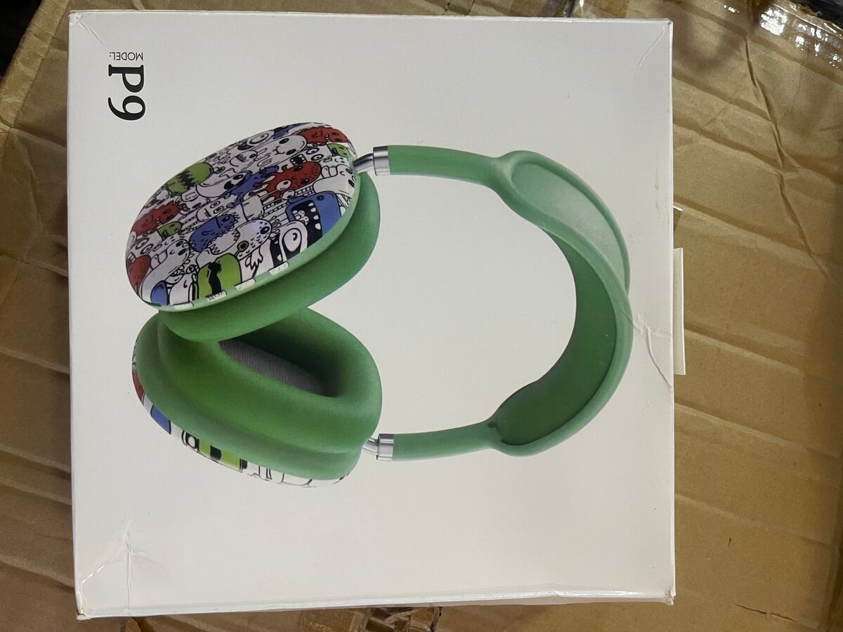 P9 Patterned Over-Ear Headphones