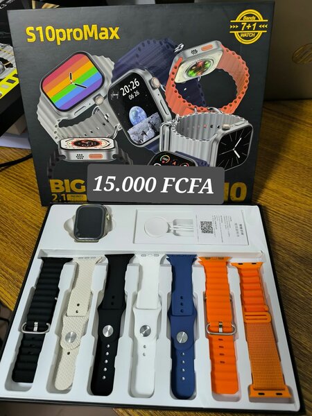 Montre connectée avec accessoires