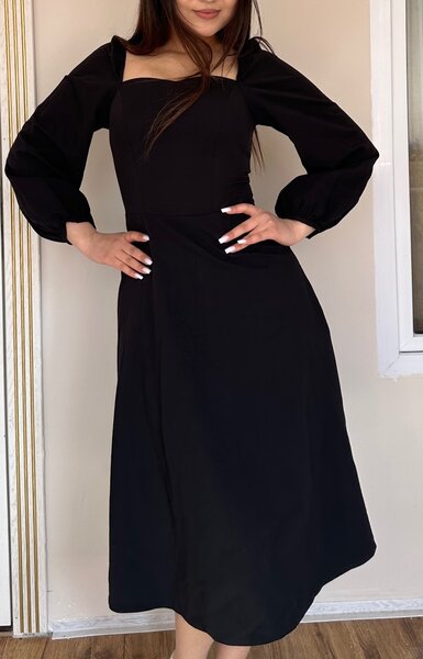 длинное платье