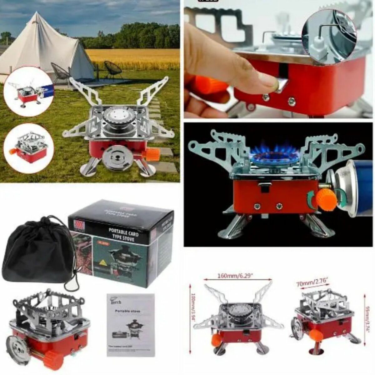 K-202 Portable Gas Stove