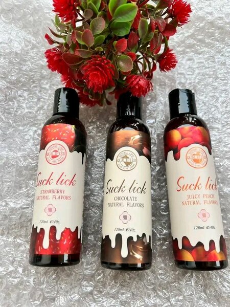 Lubrifiant goût fruits 120ml