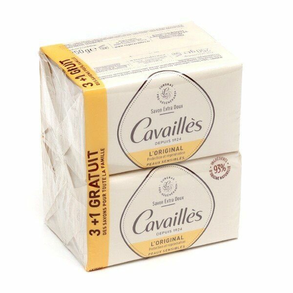 Savon Doux Cavaillès lot de 4)