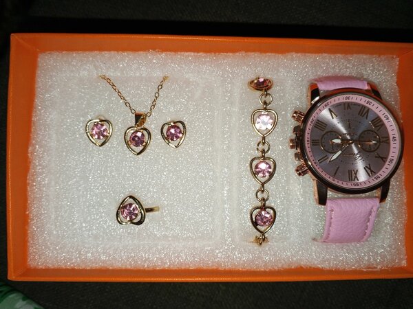 Ensemble Montre Bijoux Femme