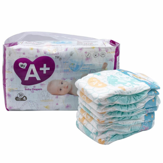 A+ Baby Diapers Size4 (9-18kg)