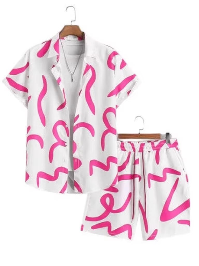 Tenue décontractée à motifs