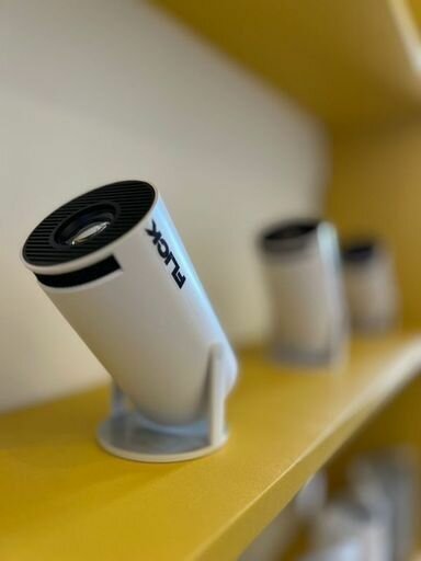 Flick Smart Mini Projector (White)