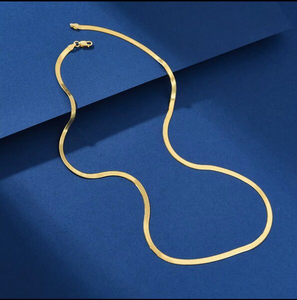 Chaine dorée inoxydable