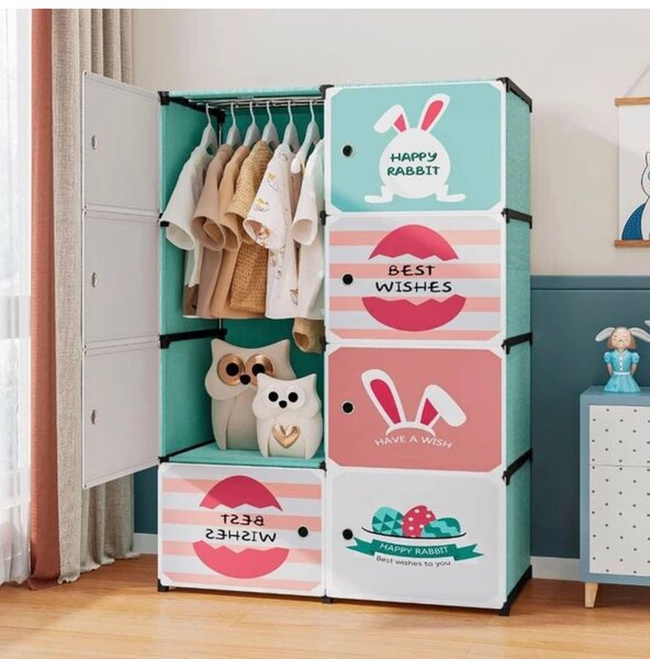 Armoire Enfant Modulaire Mignonne