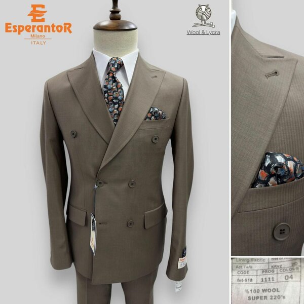 Double breasted suit