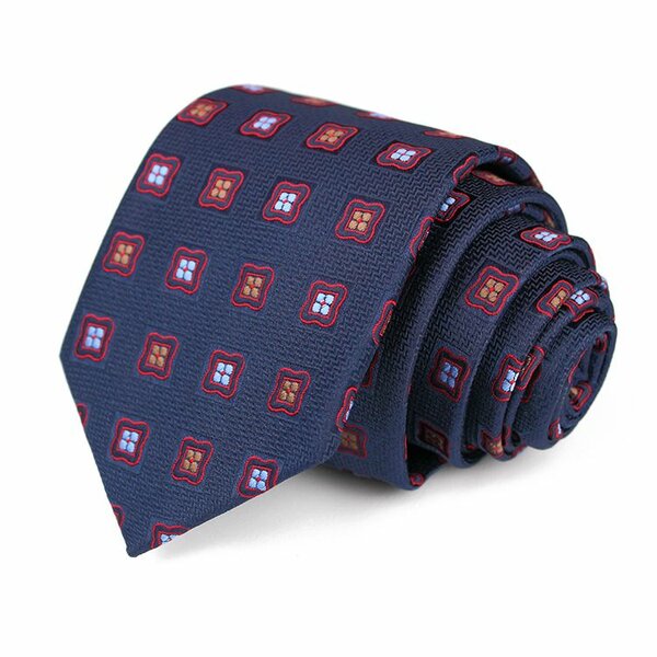 Cravate classique à motifs