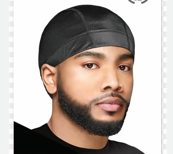 Bonnet Wave Noir Confortable