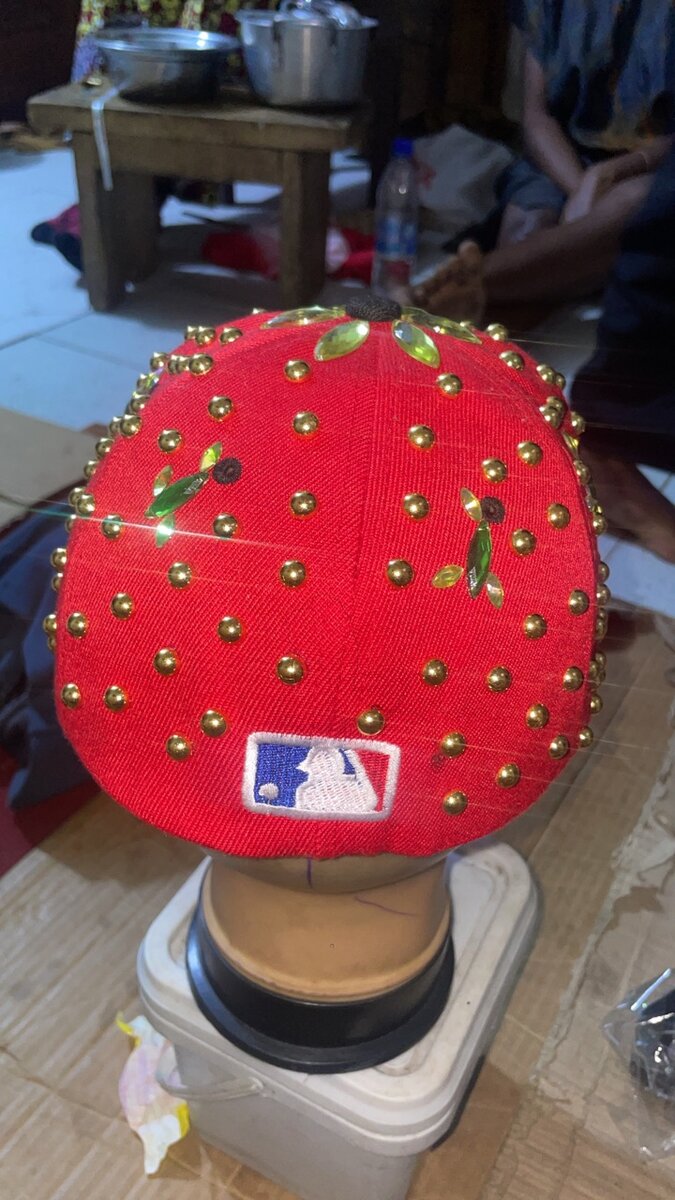 Casquette Strass New York