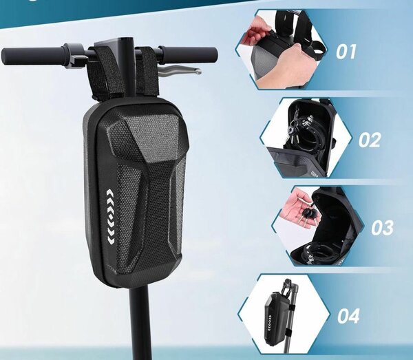 Sacoche étanche pour trottinette
