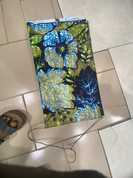 Tissu Africain en Wax Floral