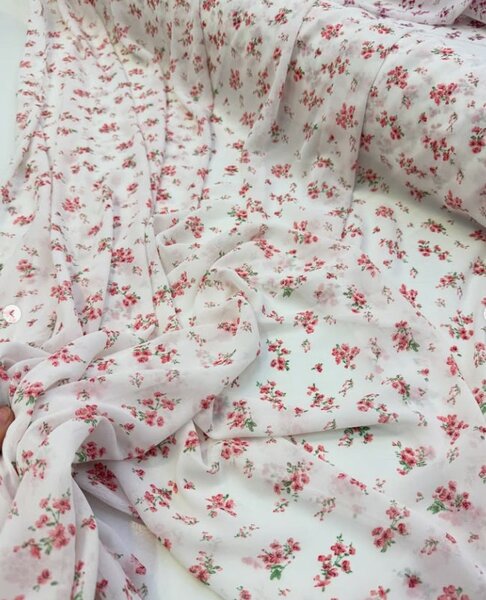 Красивейший креп шифон с принтом