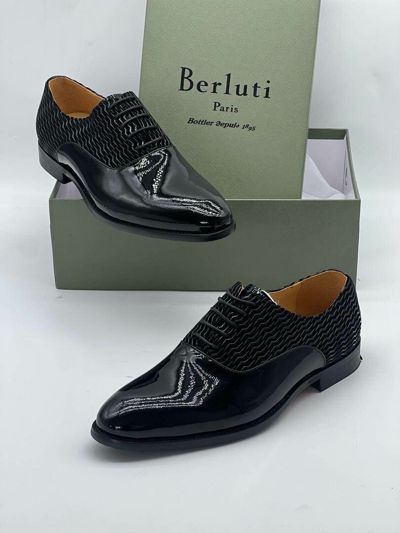 Original Berluti Black Leather