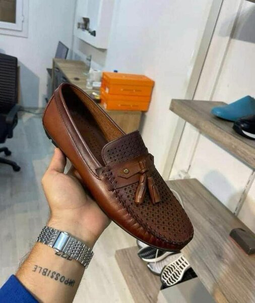 Mocassins en cuir élégants