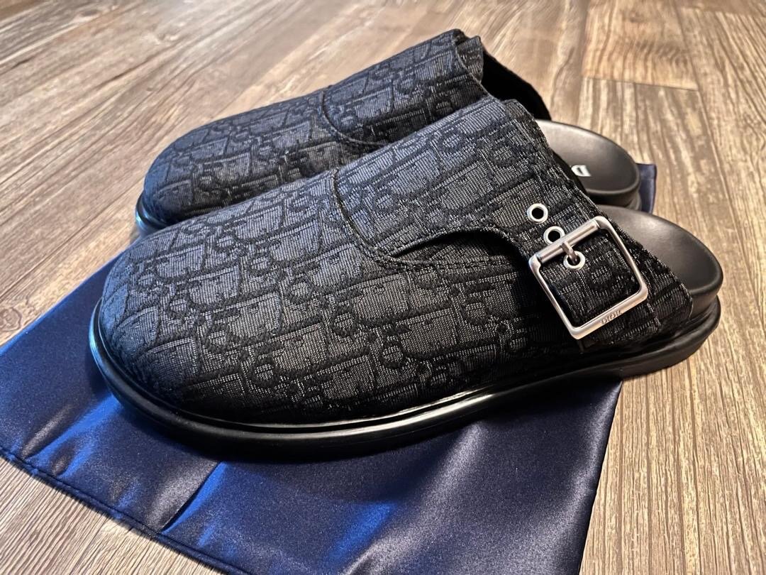 Mules en cuir élégantes hommes