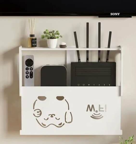 Étagère Murale Cache-Routeur WiFi