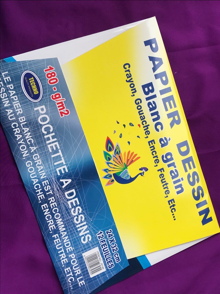 Papier Dessin 180g/m²