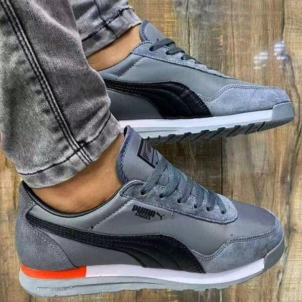 Chaussures Puma homme gris