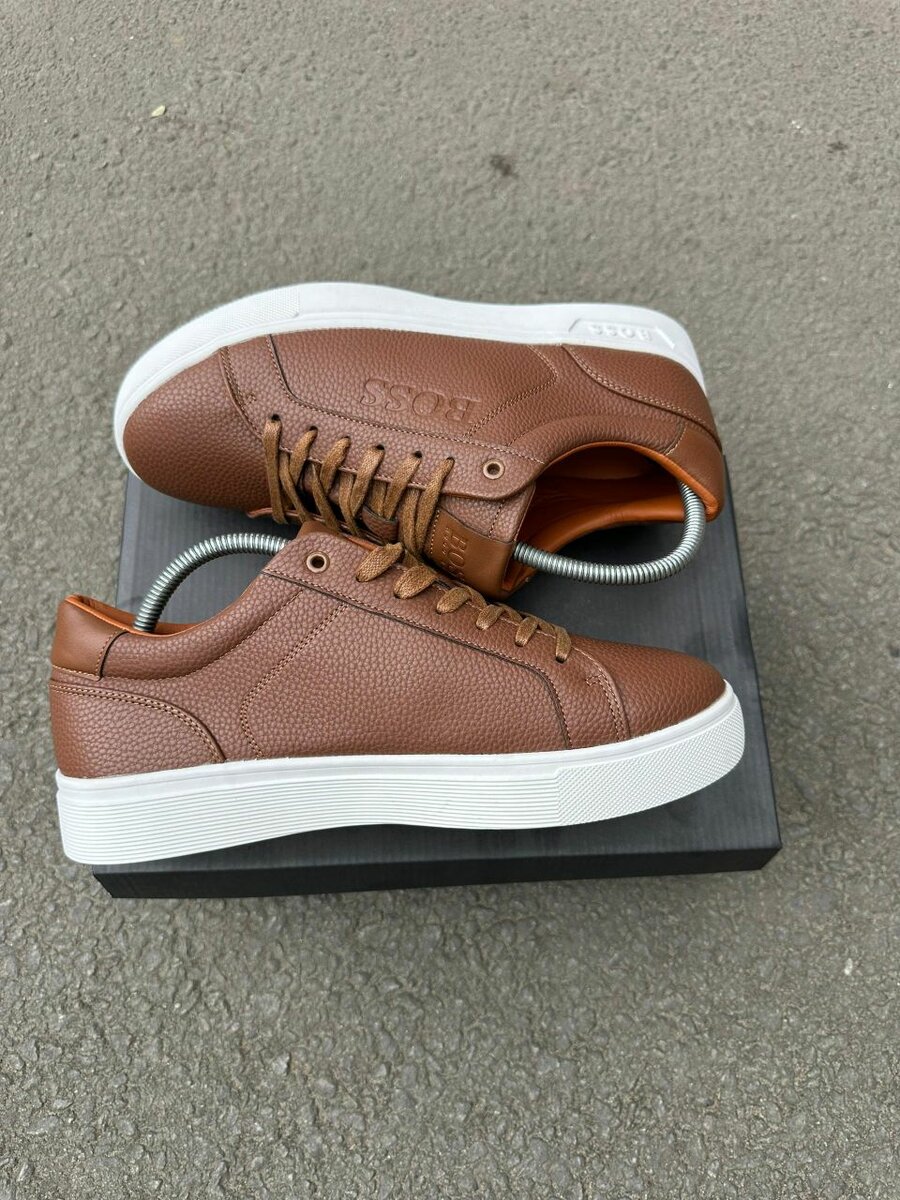 Baskets en cuir BOSS élégantes