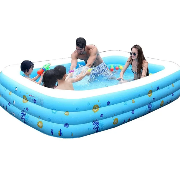 PISCINE GONFLABLE 3M + POMPE ÉLECTRIQUE