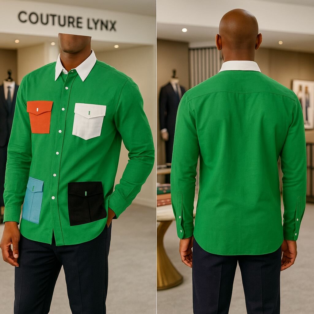 Chemise colorée Couture Lynx