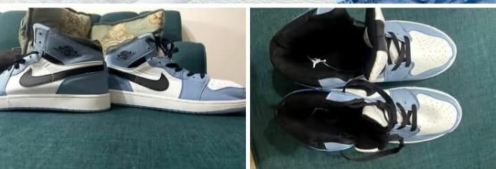 Basket montante en cuir stylée