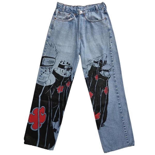 Jeans custom (photo réelle)