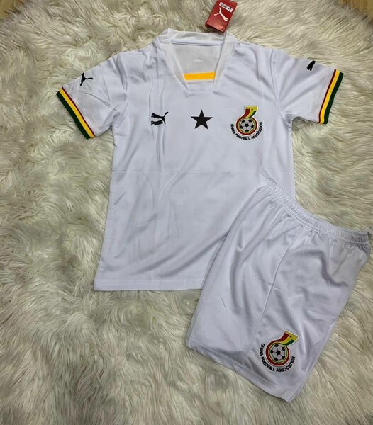 BLACK STARS KIDS JERSEY