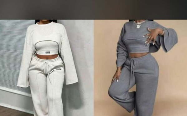 Ensemble survêtement et haut pour femme