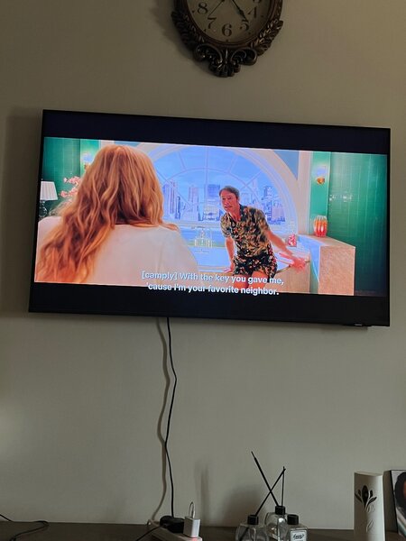 Samsung QLED 50 inch, 2022 model.