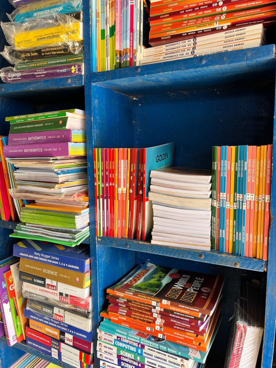 Books and stationery