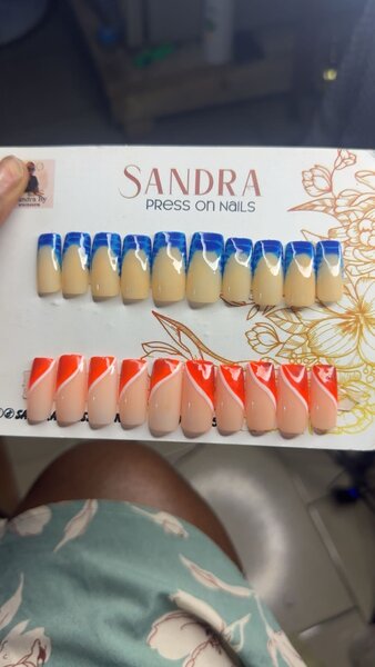 Ongles Press-Ons Colorés