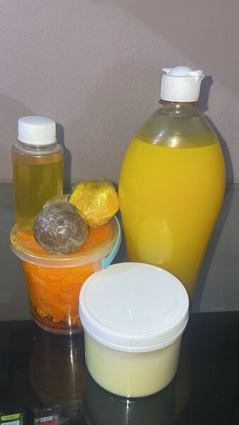 Ensemble de soins naturels