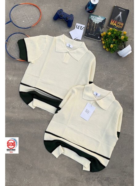 Polo en maille élégante