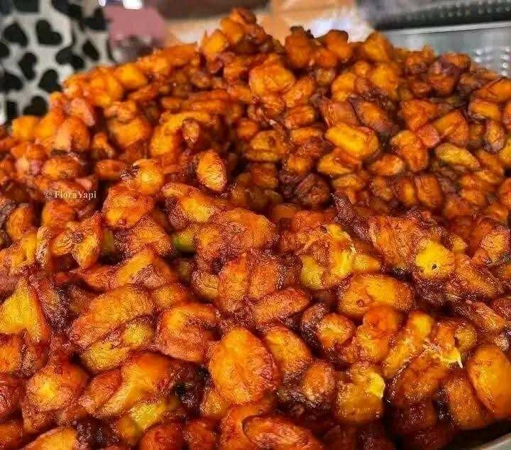 Banane plantain frite délicieuse