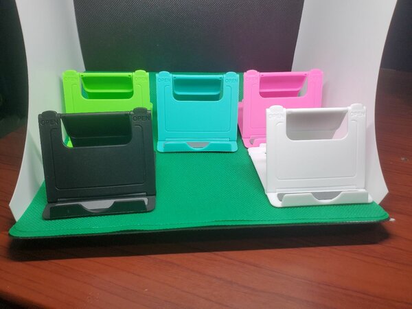 Mini support téléphone pliable