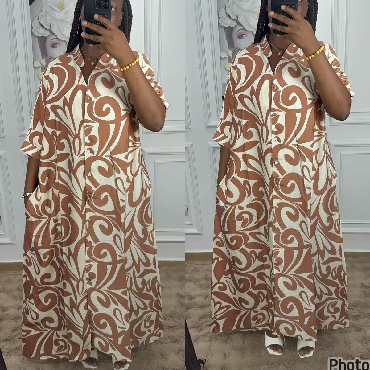 Robe longue bohème chic