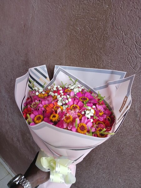 Bouquet de Fleurs Éclatantes